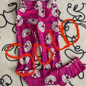 Alice in wonderland lularoe leggings